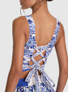 MIRIAM SWEETHEART CROPPED TOP-ALICE + OLIVIA