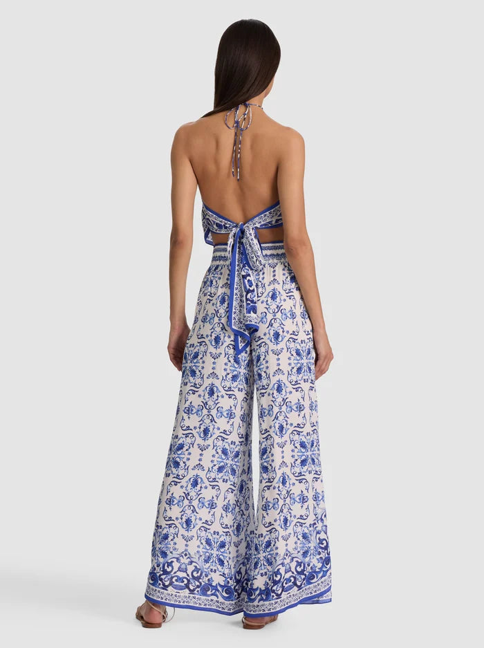 LARISSA SMKD WB OPEN PLT PANT-ALICE + OLIVIA