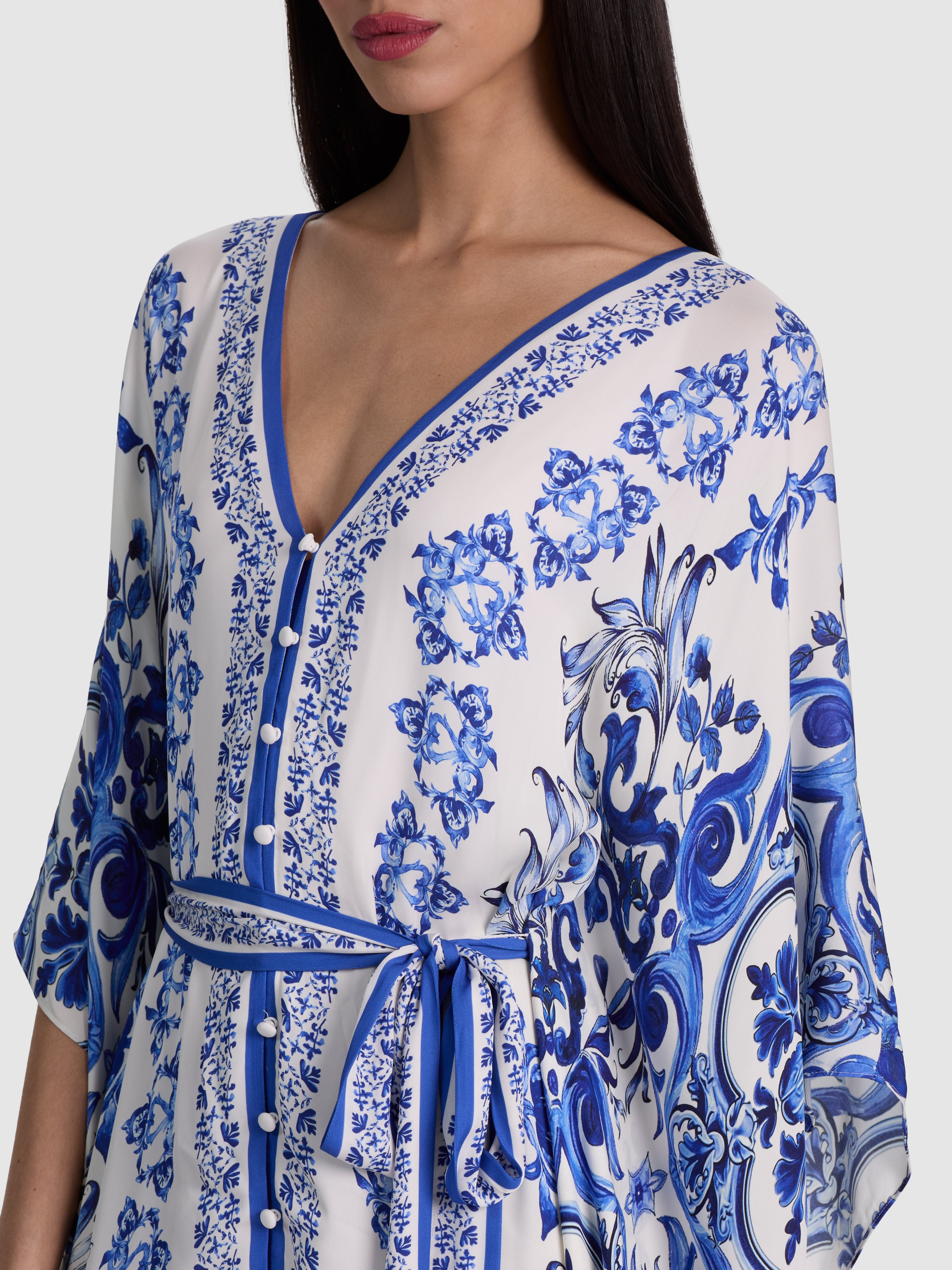 MARVA BELTED KAFTAN-SOLSTICE-ALICE + OLIVIA