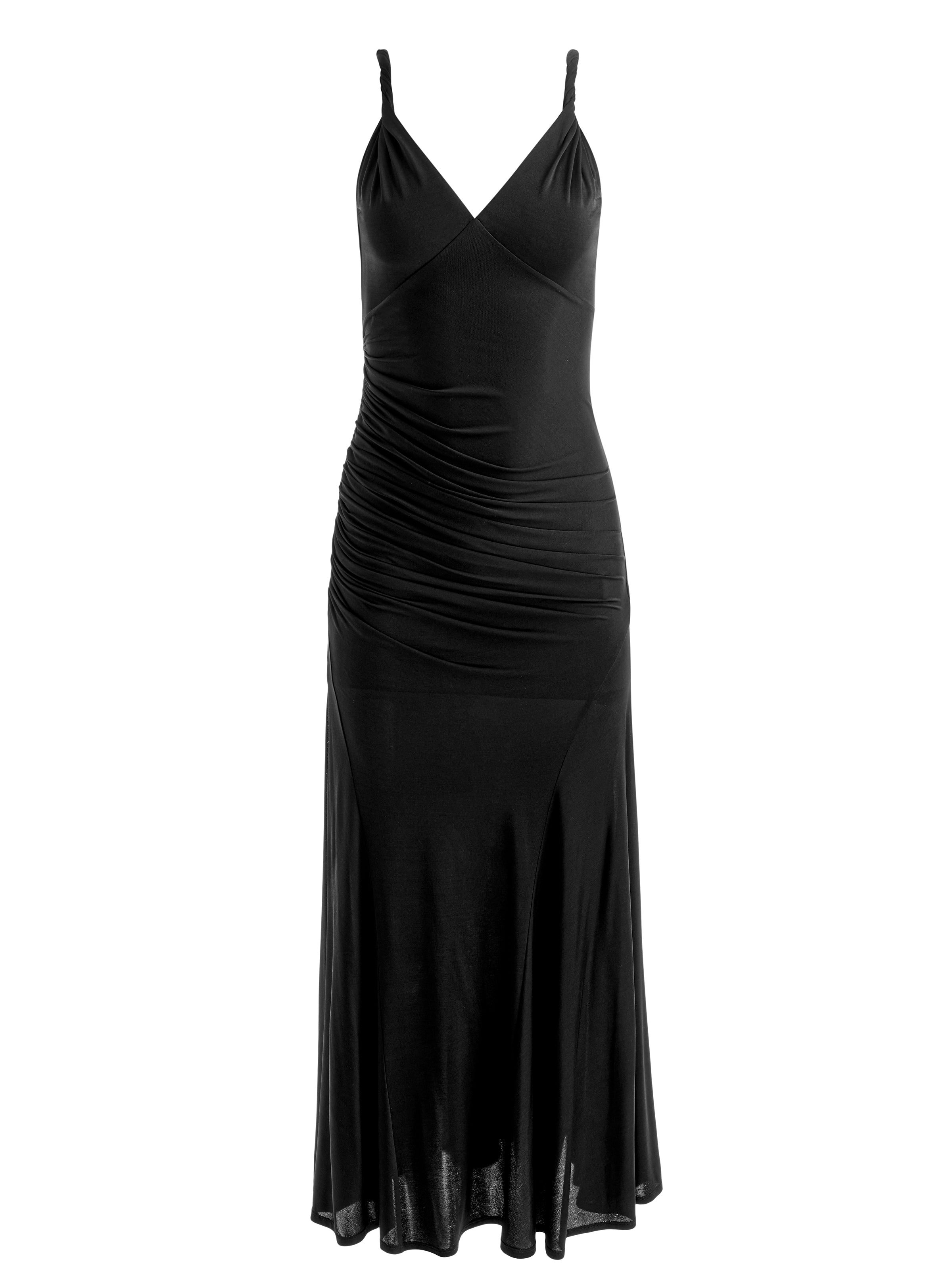 BIANCA TWIST STRAP MAXI DRESS-ALICE + OLIVIA
