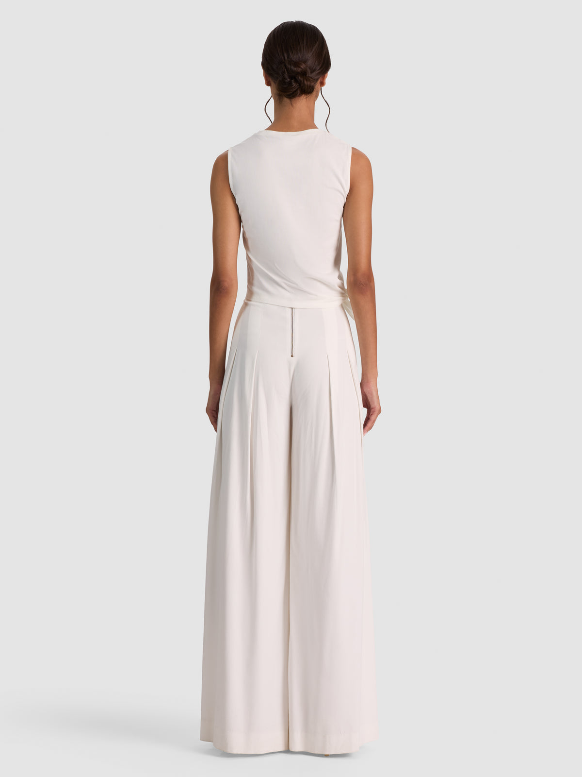 JOHNNIE SIDE TIE TANK-ALICE + OLIVIA