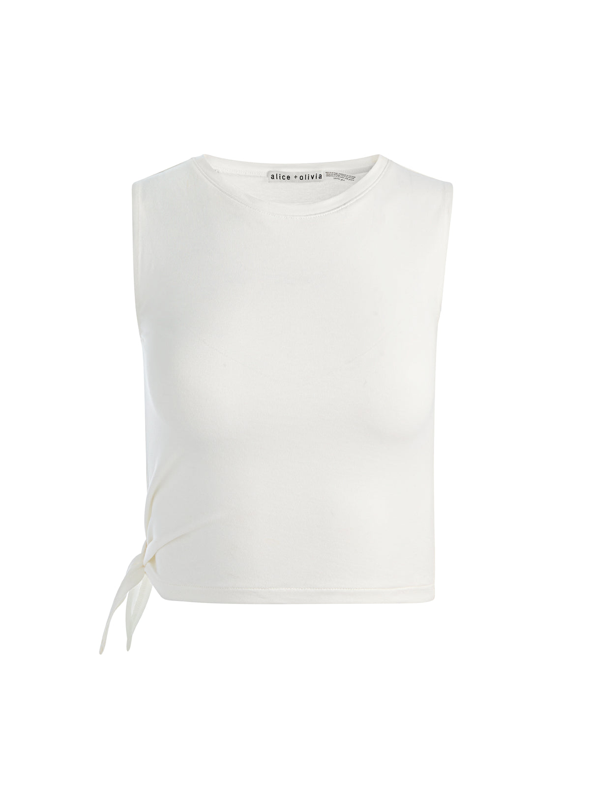 JOHNNIE SIDE TIE TANK-ALICE + OLIVIA