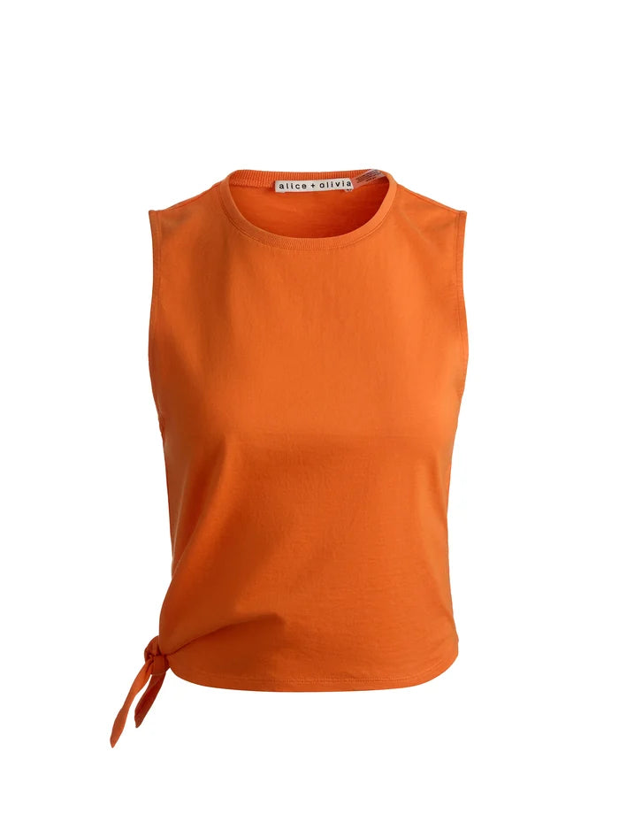 JOHNNIE SIDE TIE TANK-ALICE + OLIVIA