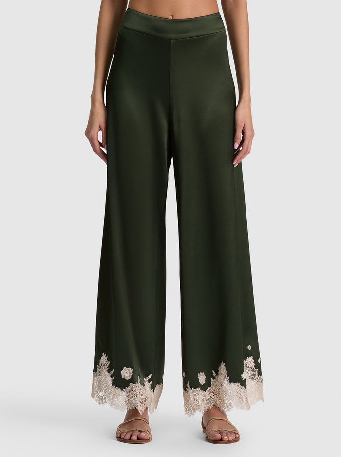 ATHENA CUTAWAY LACE GAUCHO PANT-ALICE + OLIVIA
