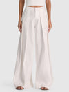 BLAIRE PLEATED PANT-OFF WHITE-ALICE + OLIVIA