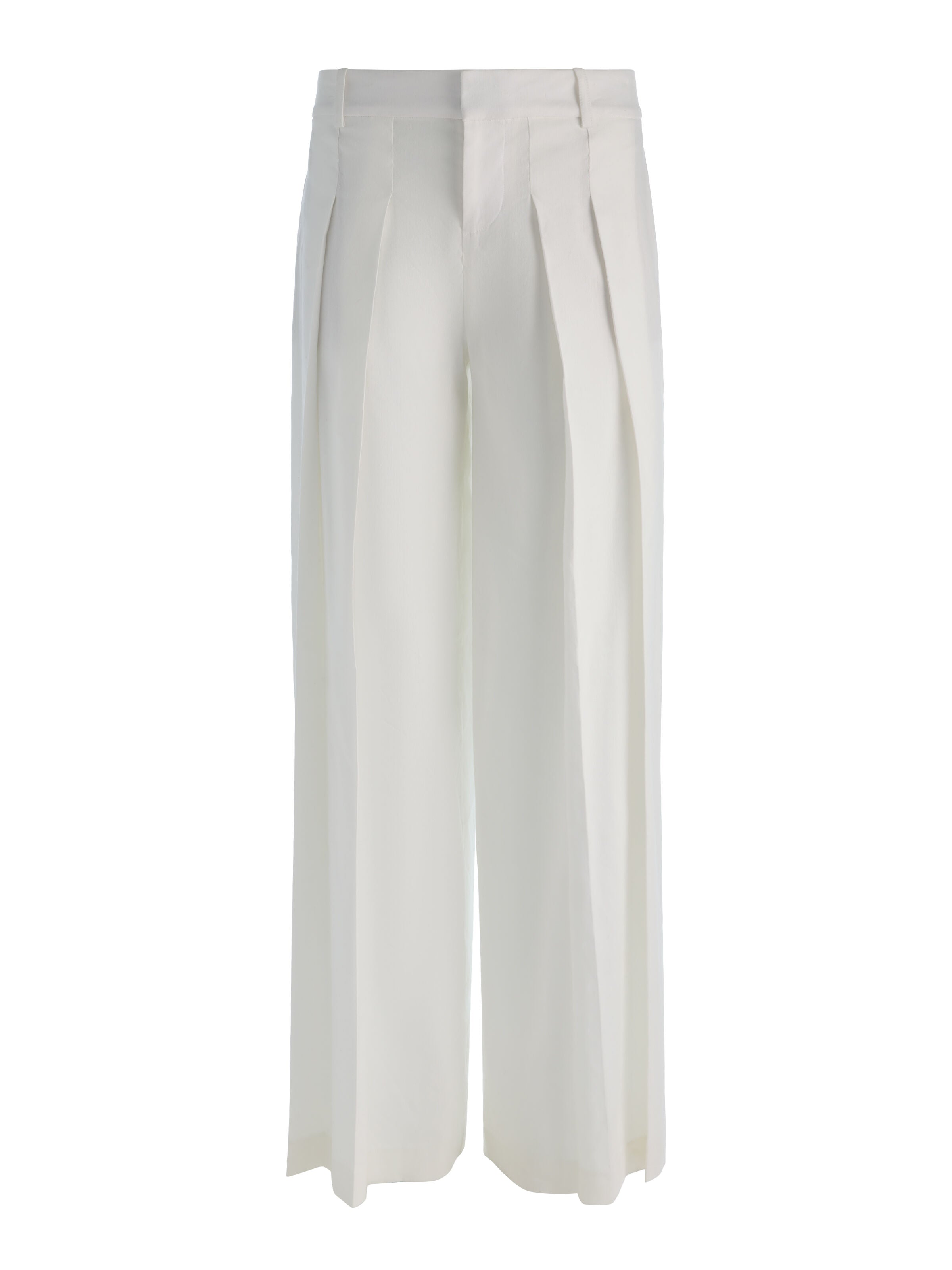 BLAIRE PLEATED PANT-OFF WHITE-ALICE + OLIVIA