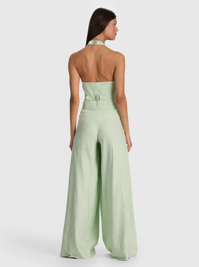 ERICA COLLARLESS DEEP V NECK VEST-ALICE + OLIVIA
