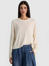 MARGIE WOOL PULLOVER-SOFT WHITE-ALICE + OLIVIA