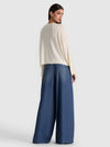 MARGIE WOOL PULLOVER-SOFT WHITE-ALICE + OLIVIA