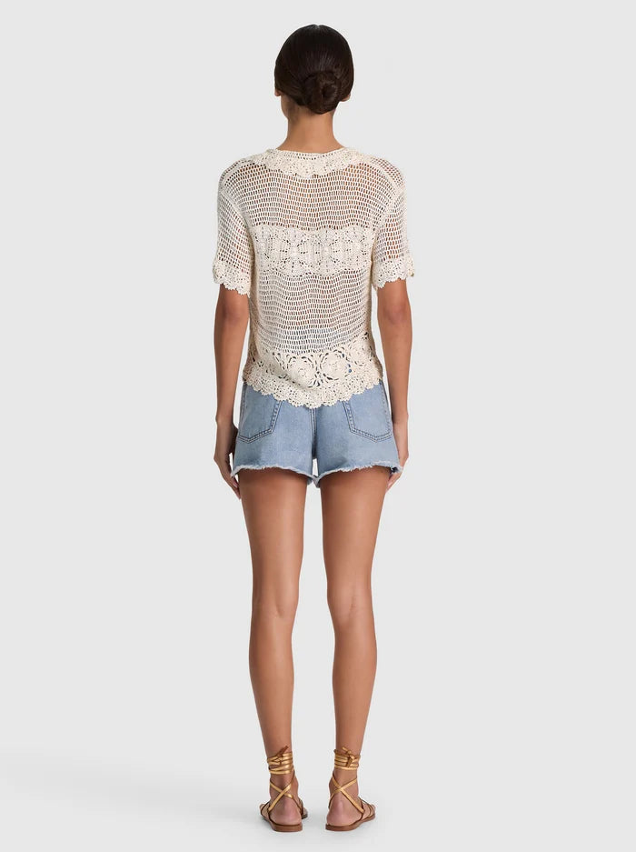 RANDALL CROCHET CARDIGAN-ALICE + OLIVIA