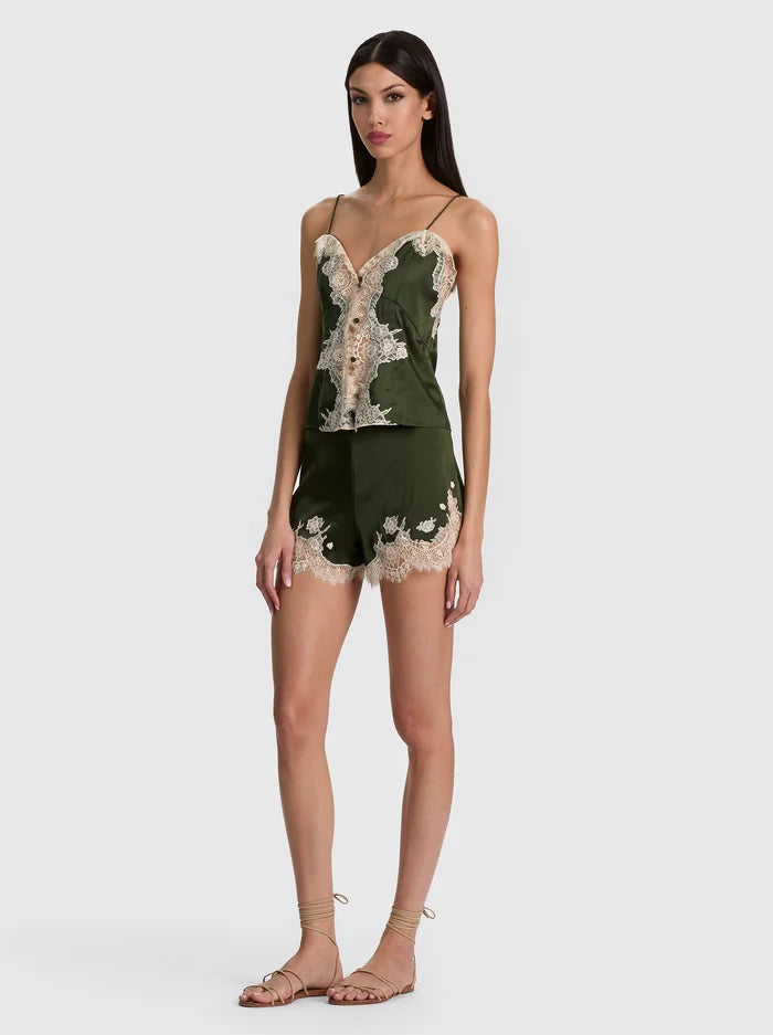 JULIETTA LACE SLIP TOP - DARK FERN-DARK FERN-ALICE + OLIVIA