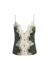 JULIETTA LACE SLIP TOP - DARK FERN-DARK FERN-ALICE + OLIVIA