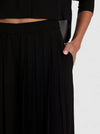 JENNA PLEATED PANT-Black-ALICE + OLIVIA