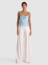 MONIQUE TWIST STRAP COWL NK TANK-ALICE + OLIVIA