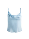 MONIQUE TWIST STRAP COWL NK TANK-ALICE + OLIVIA