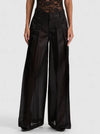 BLAIRE HR PLEATED SHEER PANT-ALICE + OLIVIA