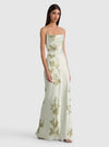MONTANA EMBELL COWL STRAPPY BK MAXI DRESS-ALICE + OLIVIA