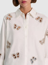 FINELY EMBELL BTDWN W CUTOUTS-ALICE + OLIVIA