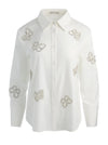 FINELY EMBELL BTDWN W CUTOUTS-ALICE + OLIVIA