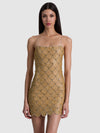 NINA EMBELLISHED MINI DRESS-ALICE + OLIVIA