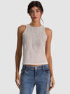 PANIA EMBELL TOP-ALICE + OLIVIA