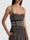 ANYA SOFT SWEETHEART MIDI DRESS-ALICE + OLIVIA