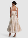 ESMA SQ NK FLARED MIDI DRESS W BELT-ALICE + OLIVIA
