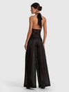 LINA PLUNGING V NK HALTER LACE BODYSUIT-ALICE + OLIVIA