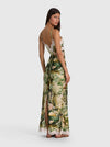 JULIETTA LACE TRIM MIDI SLIP DRESS-ALICE + OLIVIA