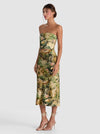 CERESI SMCKED BK BANDEAU TOP-ALICE + OLIVIA
