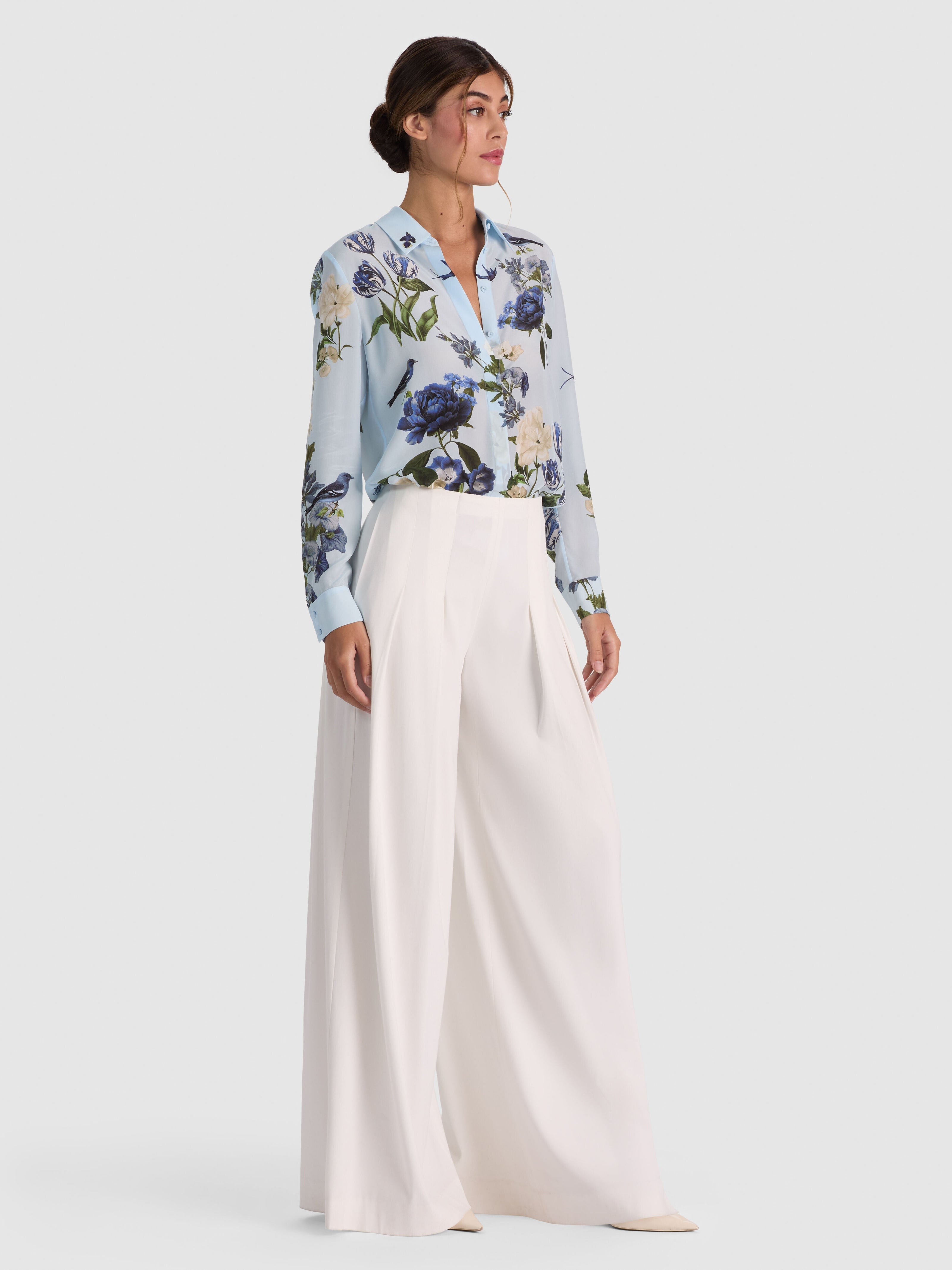 WILLA PLKT TOP-ALICE + OLIVIA