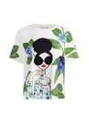 EVAN STACEFACE OVERSIZED TEE-ALICE + OLIVIA