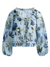 MCLAINE LONG SLEEVE BLOUSE-FLY AWAY-ALICE + OLIVIA