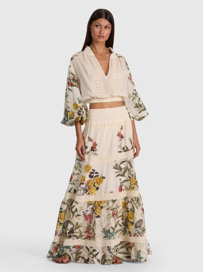 STEVIE DROP WAIST MAXI SKIRT-ALICE + OLIVIA