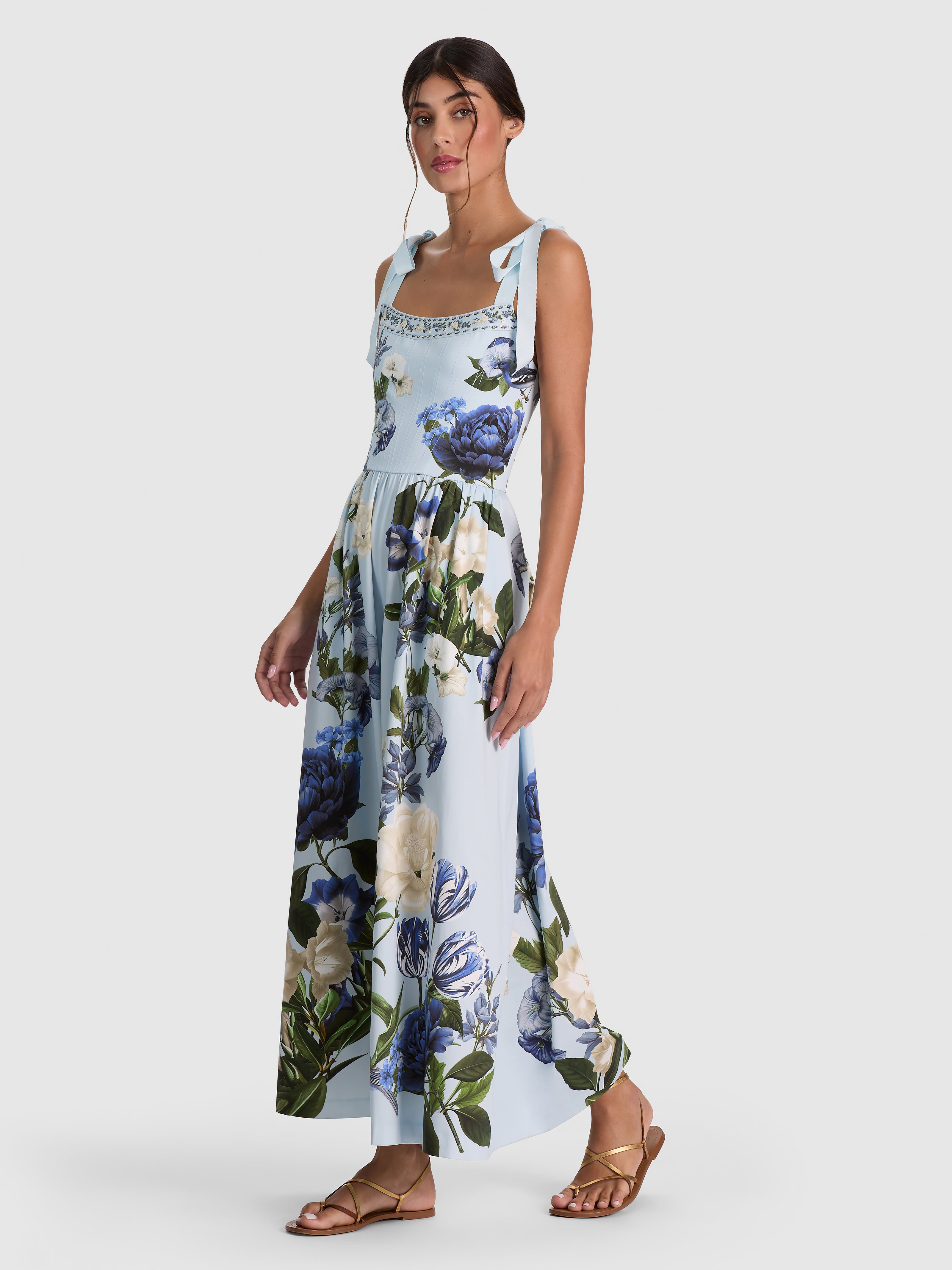 ROSALEE WIDE LEG JUMPSUIT-ALICE + OLIVIA