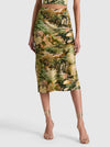 MAEVE SLIP SKIRT W SLIT-ALICE + OLIVIA
