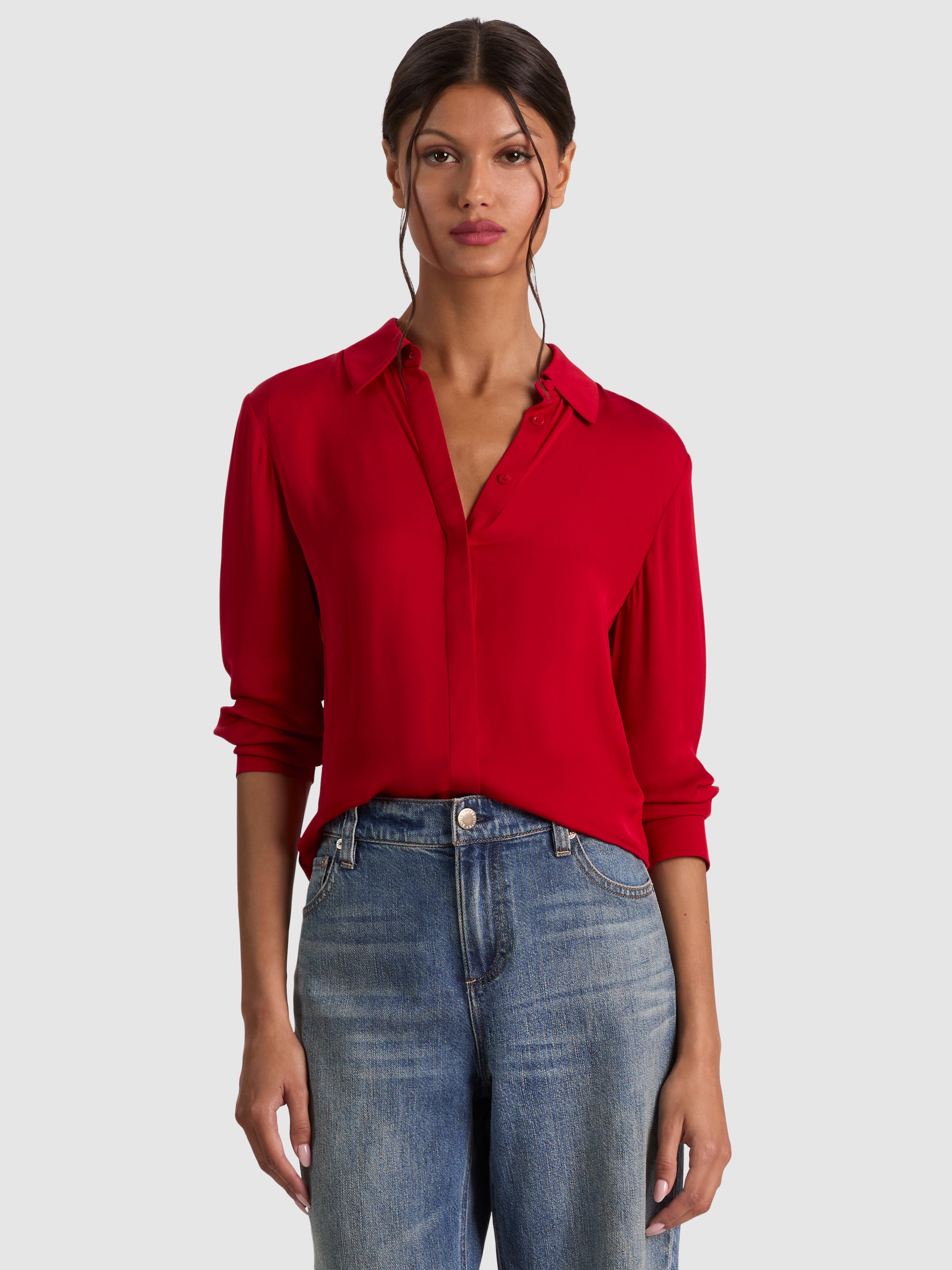 WILLA SILK BLOUSE