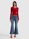 CARSON POINTELLE CARDIGAN-HIBISCUS-ALICE + OLIVIA