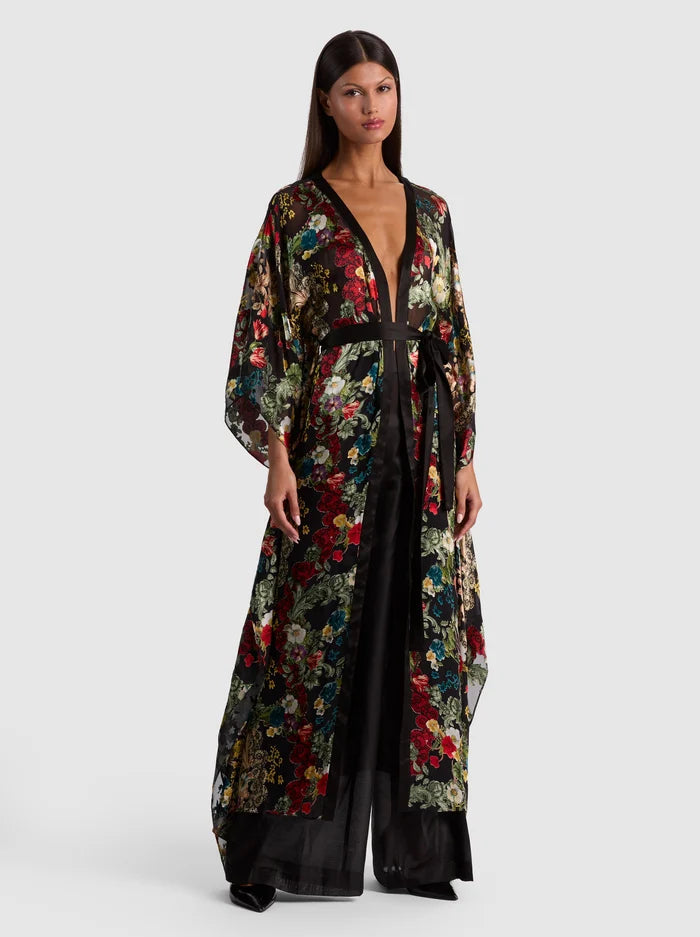 MARVA BELTED MAXI KAFTAN-ALICE + OLIVIA