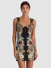 RENEE FITTED MINI DRESS-ALICE + OLIVIA