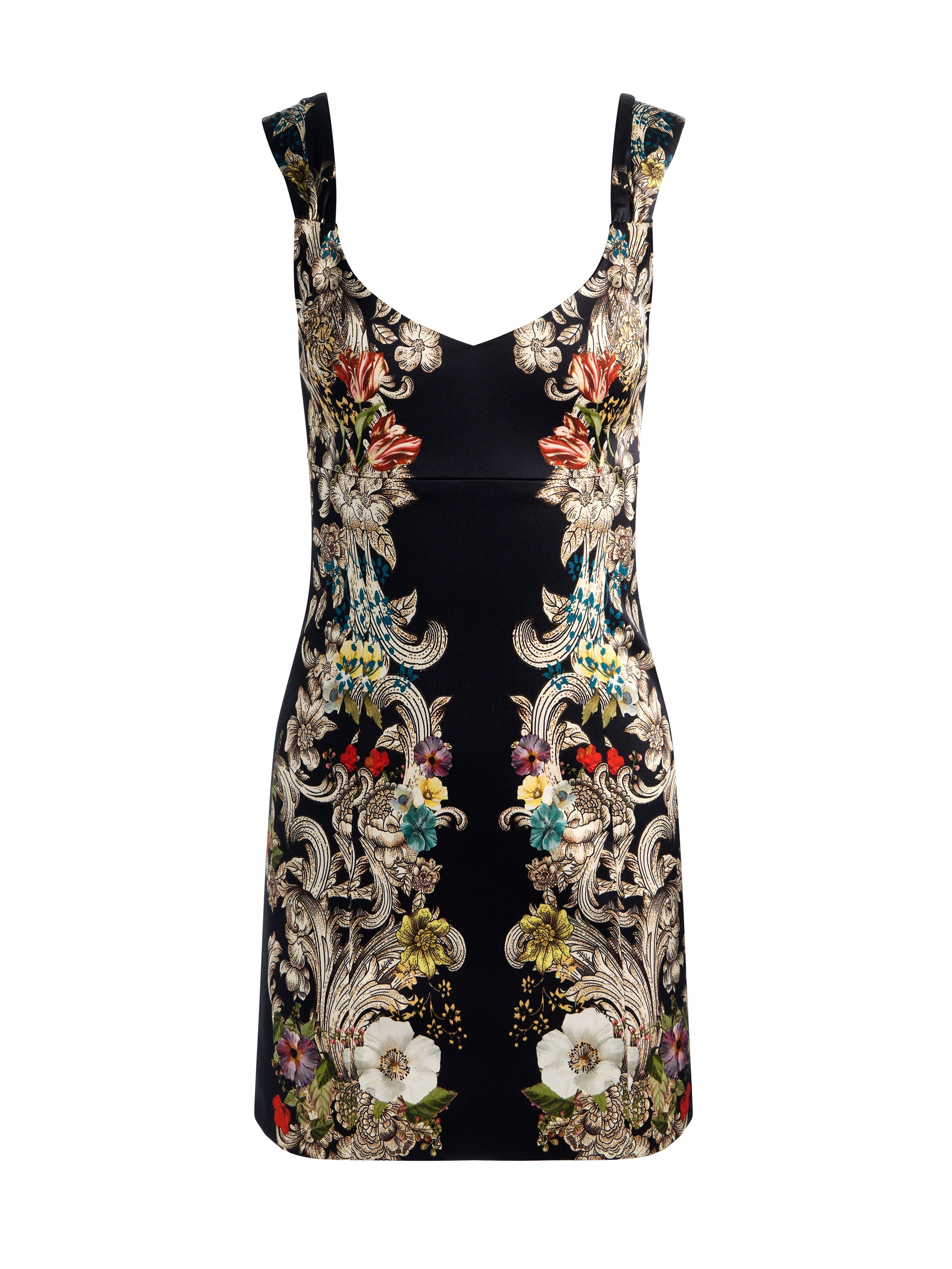 RENEE FITTED MINI DRESS-ALICE + OLIVIA