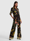 DYLAN LINEN PANT-DESERT SPRIGS BLACK-ALICE + OLIVIA
