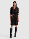 SILVIA SHEER COMBO TRENCH-ALICE + OLIVIA