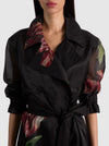 SILVIA SHEER COMBO TRENCH-ALICE + OLIVIA