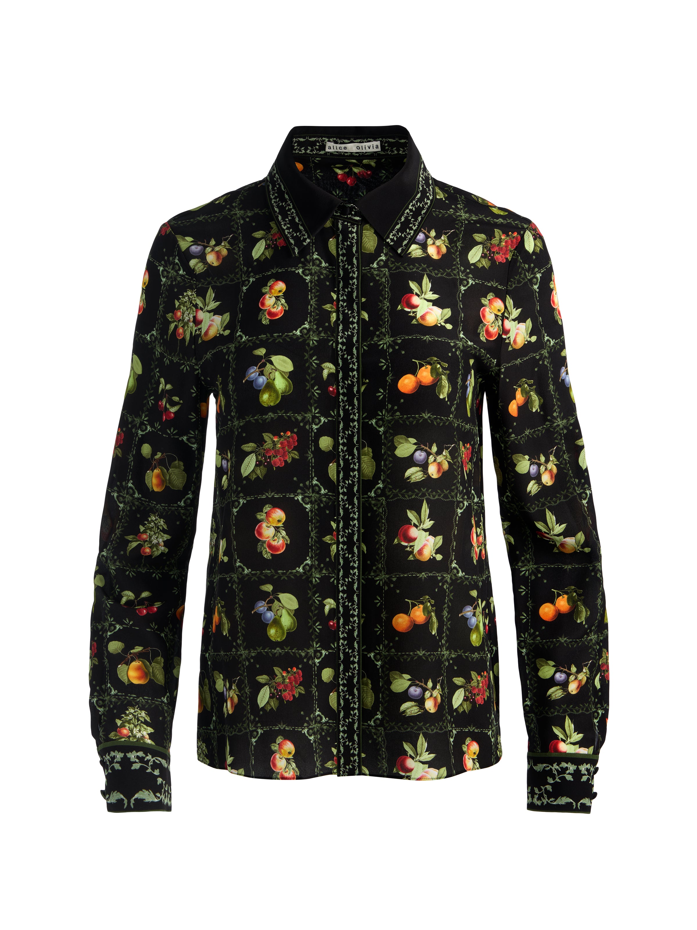 WILLA SILK BLOUSE-ALICE + OLIVIA