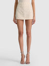 RUBI MINI SKIRT-VANILLA-ALICE + OLIVIA