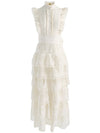 TAHARA TIERED MAXI DRESS-ALICE + OLIVIA