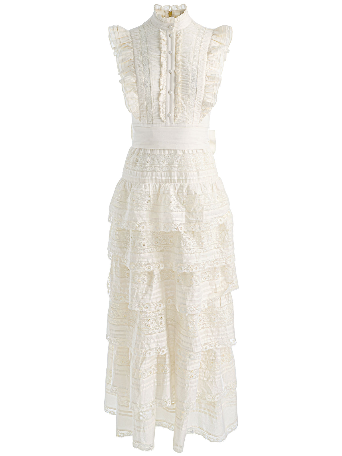 TAHARA TIERED MAXI DRESS-ALICE + OLIVIA