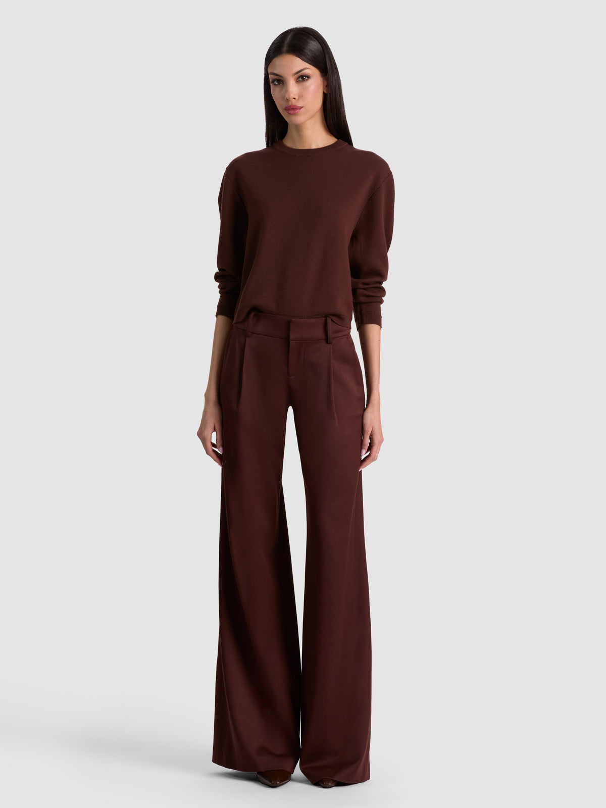 CALLUM PULLOVER WITH LACE UP BACK-ALICE + OLIVIA