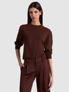 CALLUM PULLOVER WITH LACE UP BACK-ALICE + OLIVIA